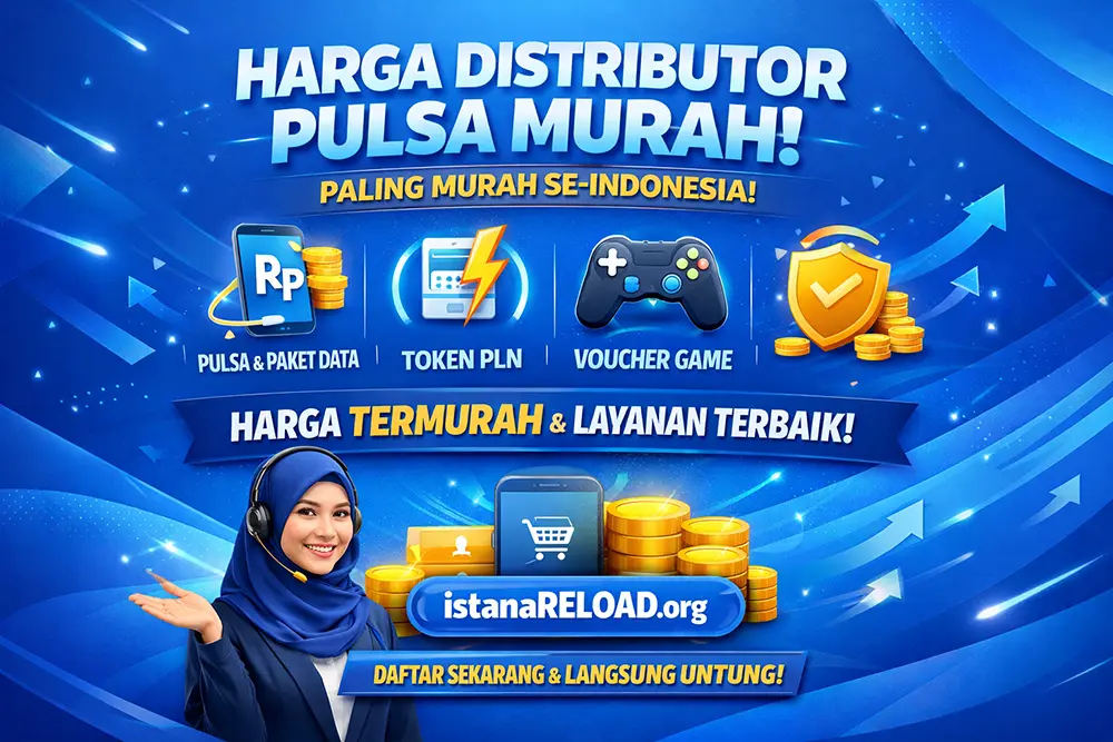 Istana Reload Banner Pulsa